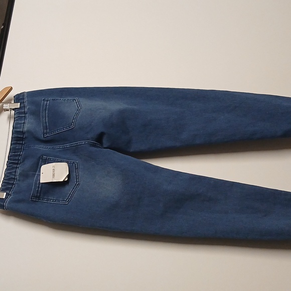 Forever 21 Girls Blue Dark Denim joggers NWT - Picture 6 of 6
